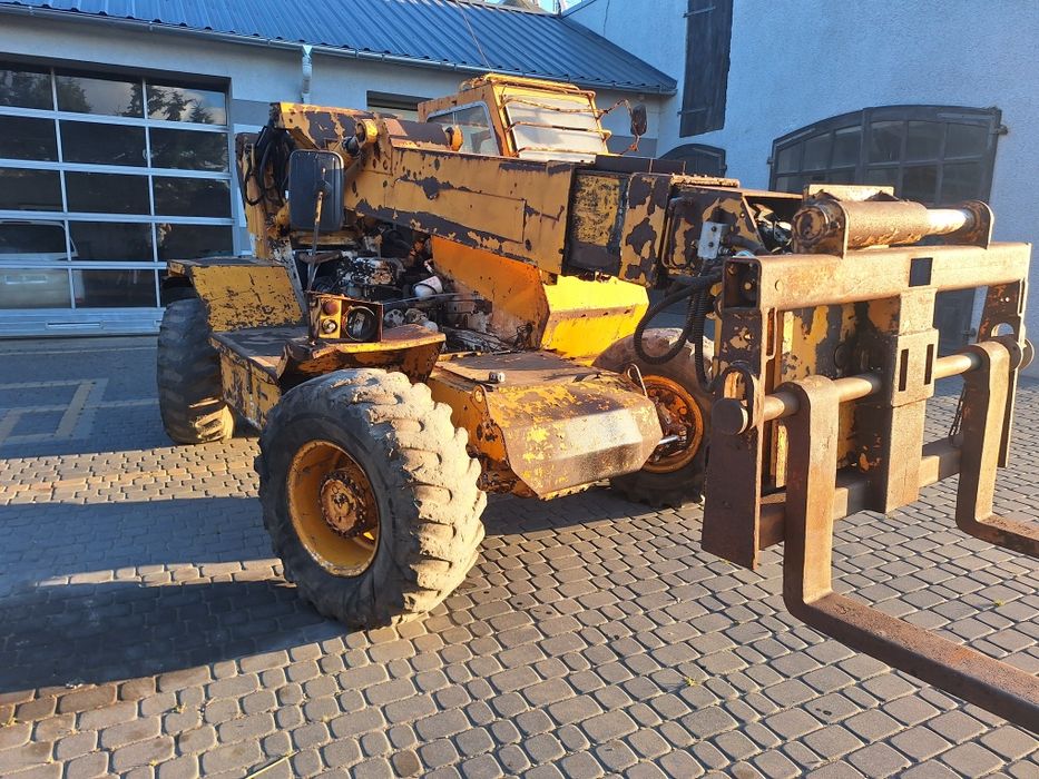 Rauh kuhn axis 40.1 w rozsiewacz Ładowarka teleskopowa matbro