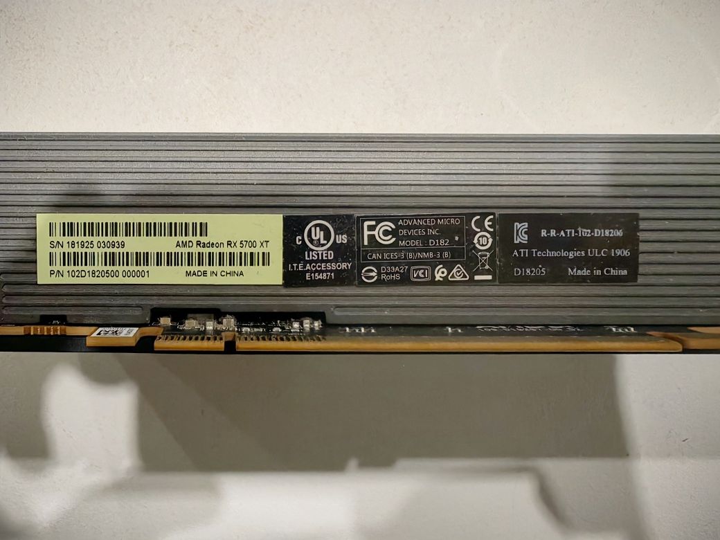PowerColor RX 5700 XT 8GB GDDR6