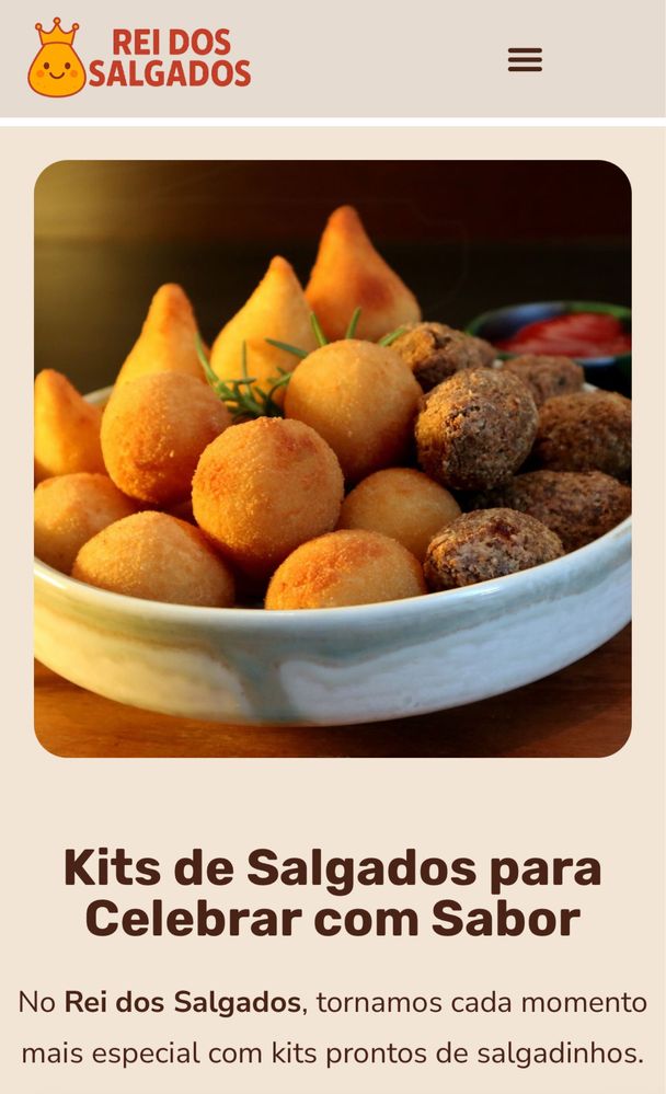 Salgadinhos  Sua festa com os melhores salgadinhos