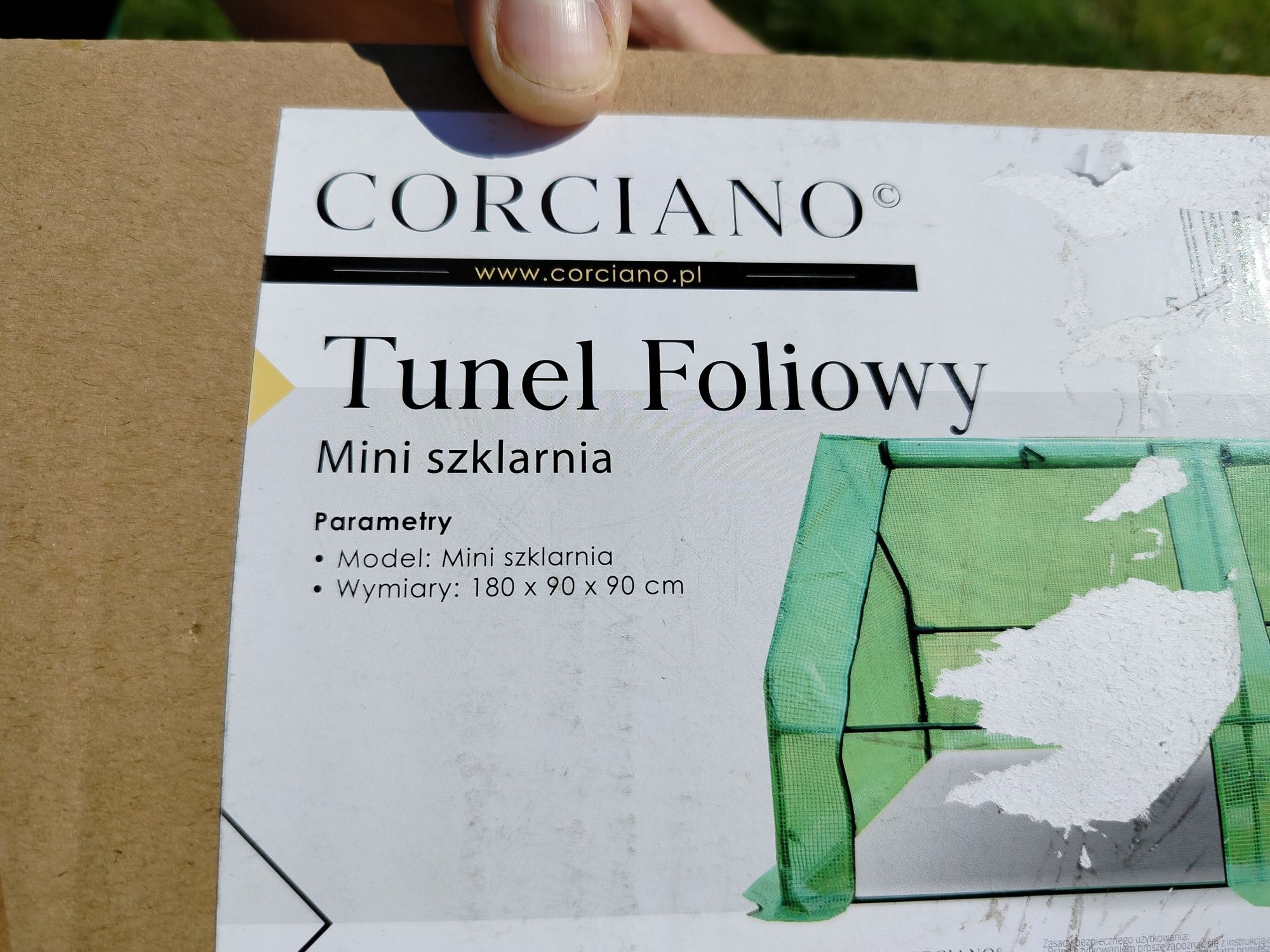 Tunel foliowy mini szklarnia