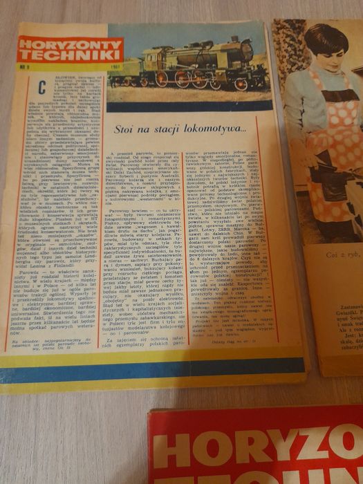 Stara gazeta Horyzonty Techniki
