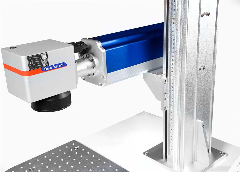 Znakowarka grawerka laserowa Fiber Laser stacjonarna 30W RAYCUS