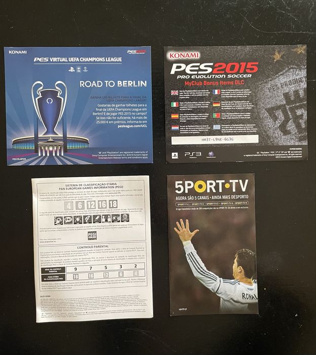 PES 2015 Day One Edition (PS3, PAL) | Completo CIB