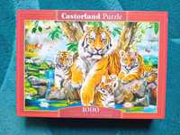 Puzzle Castorland 1000 tygrysy