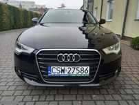 Audi A6 2.0Tdi 177KM Manual Skóry Grz.Fotele Nawigacja Bardzo Zadbany Zarejstr