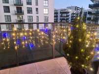 Kurtyna z flasz efektem 12 m 200 led