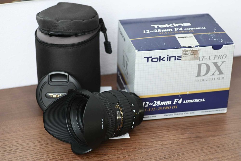 Об'єктив ширококутний для NIKON Tokina AT-X 12-28 PRO DX f4