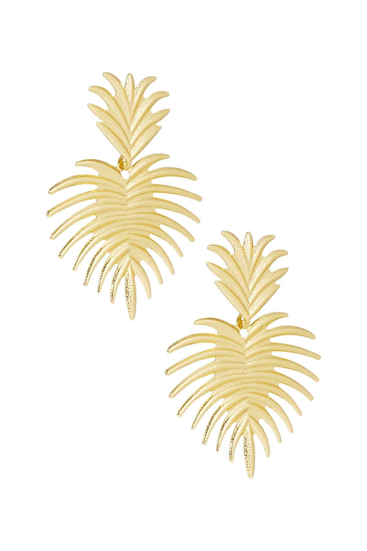Brincos Dourados Festivos – Elegância que Brilha