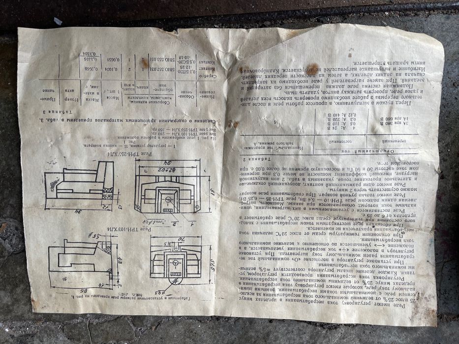 Реле электротепловой токовое двухполюсное