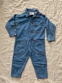 Zara kombinezon jeansowy dżinsowy roz 104 Vintage