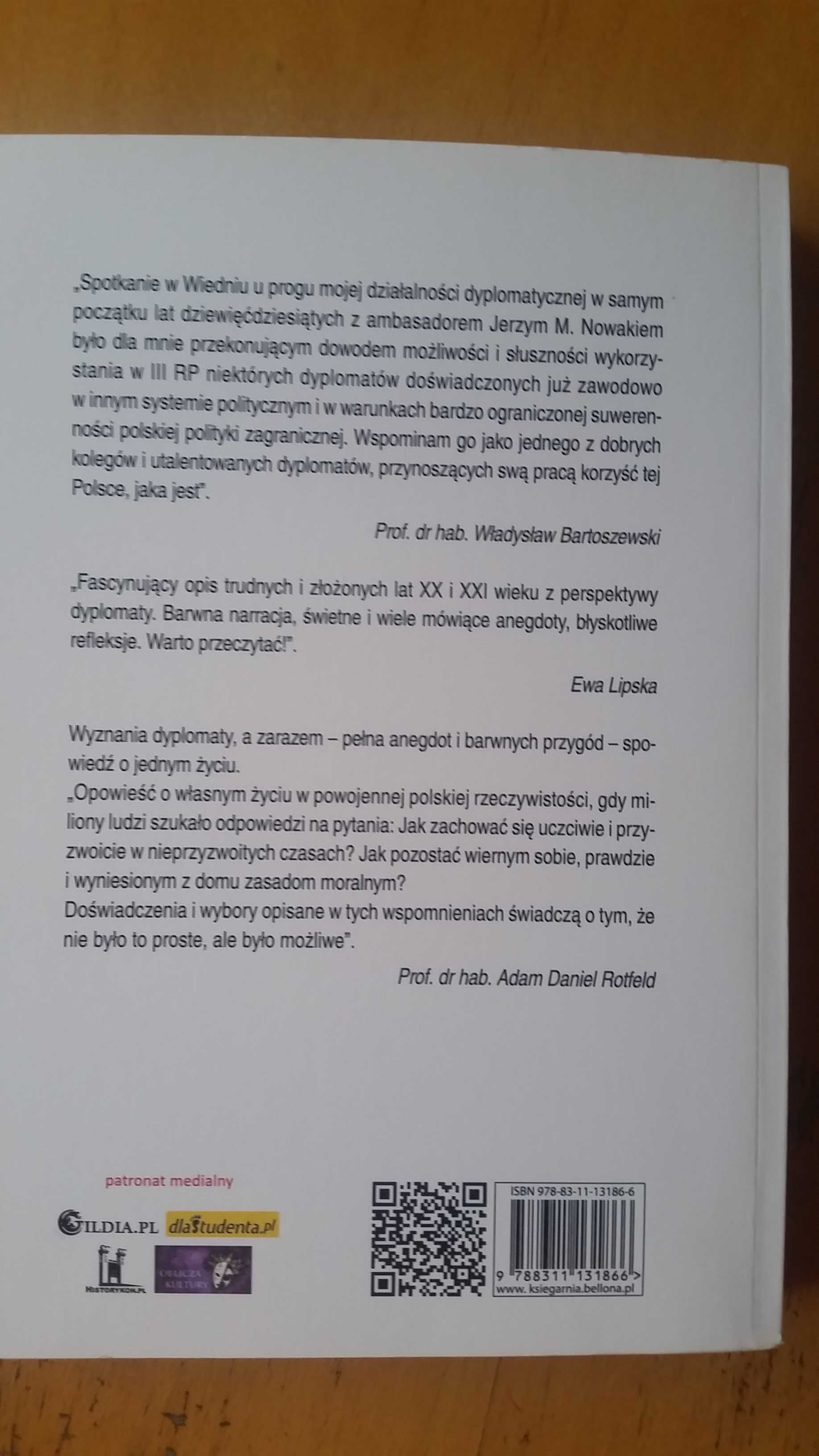 Jerzy M. Nowak Dyplomata. W salonach i politycznej kuchni
