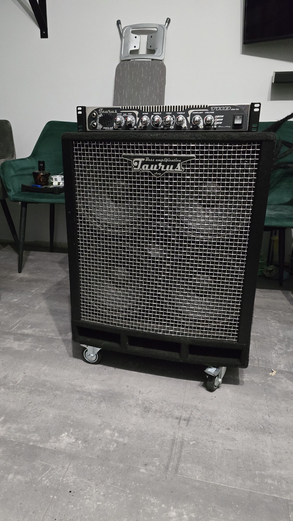 Okazja zeztaw Wzmacniacz Taurus thd-450 kolumna Taurus nt-410