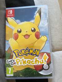 Jogo let’s go Pikachu Nintendo switch