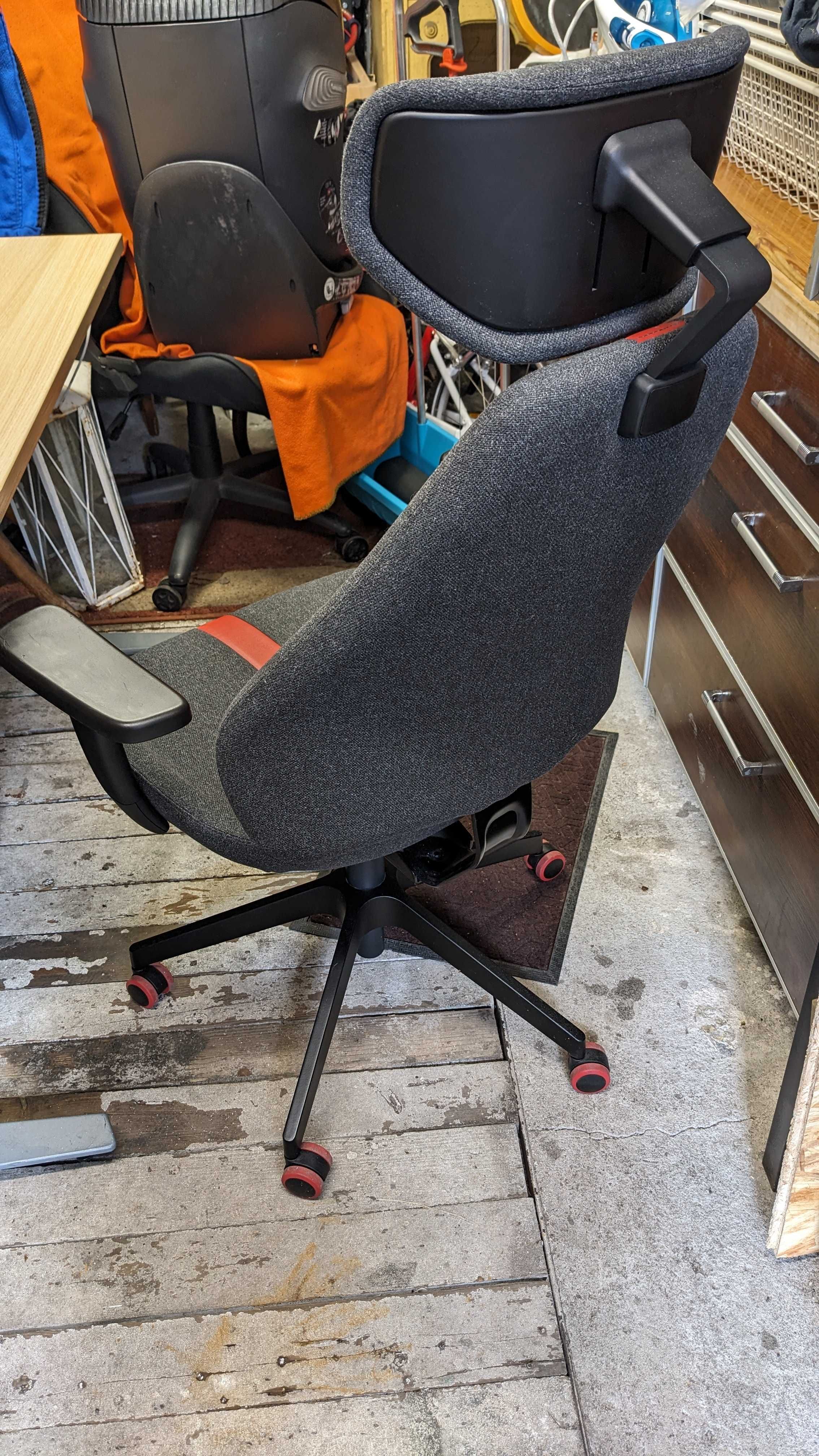 Ikea GRUPPSPEL Krzesło Fotel biurowy gamingowy