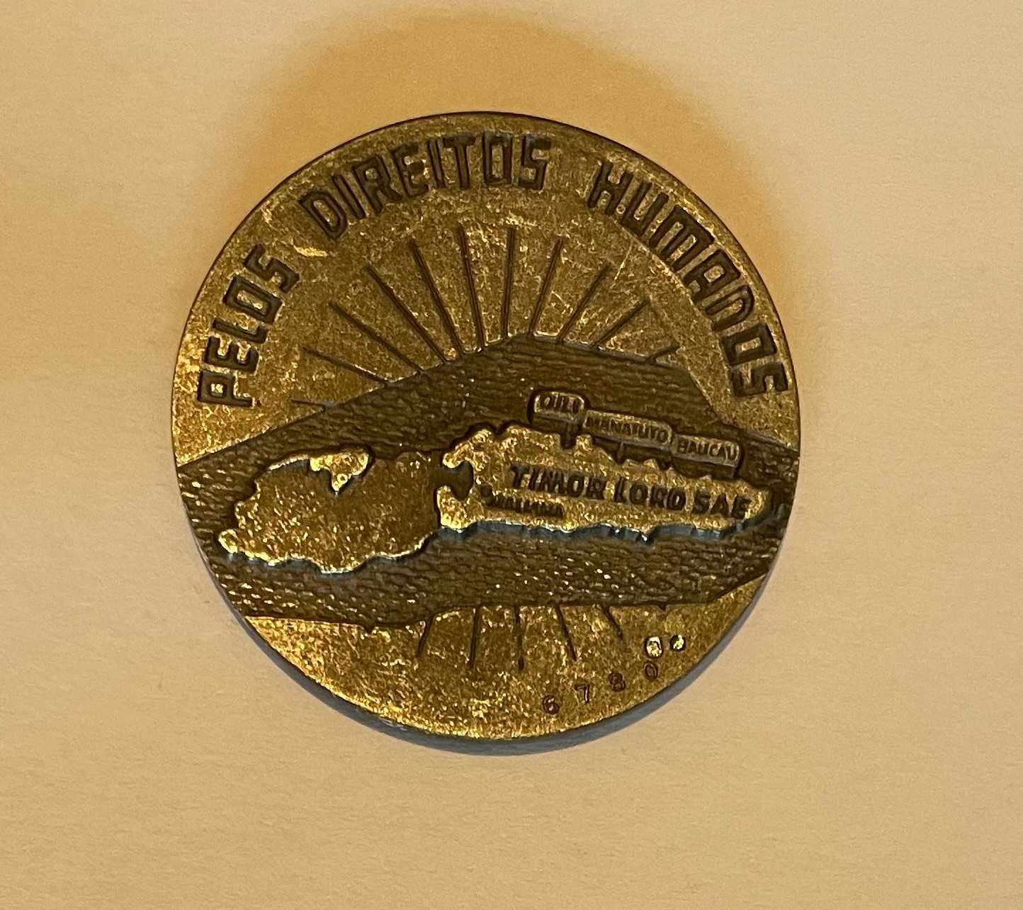Medalha "Paz Para Timor" Prata 999 – Numerada com Certificado
