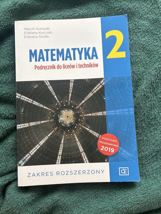 Matematyka rozszerzona - podręcznik Z KODEM 2 klasa. OE Pazdro