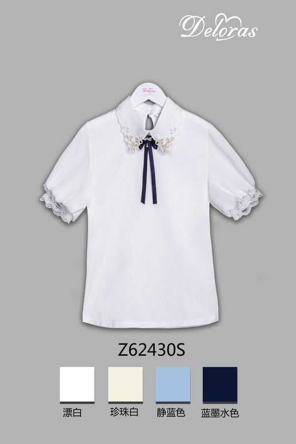 Блузка шкільна школьная нарядная Deloras на зріст 158-164 см