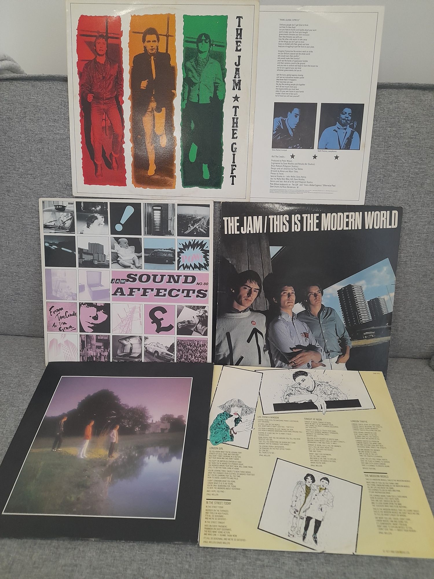 3 LPs The Jam Mod Punk Paul Weller