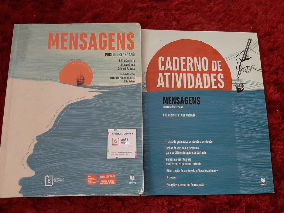 Manuais 12.ºAno, Inglês, Português