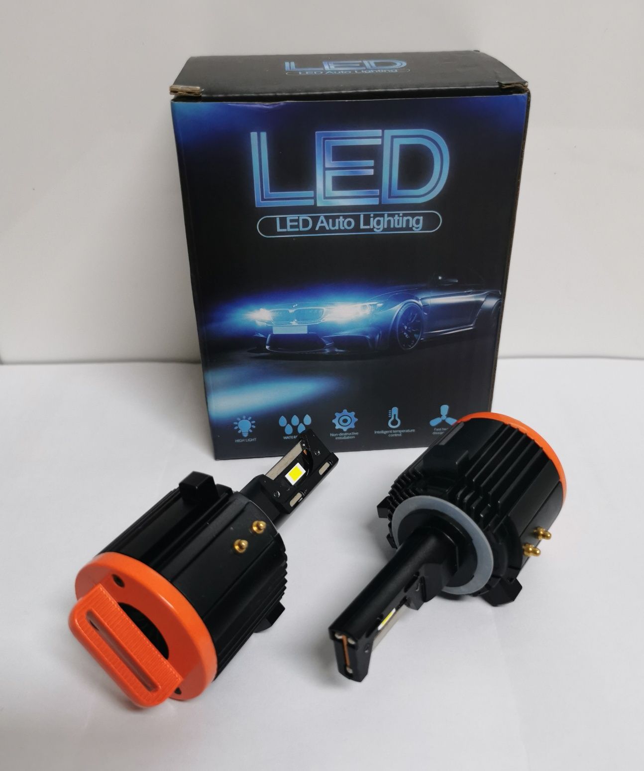 kit Lampads Leds H7 = G2 Canbus P/ Golf 7  ( 200watts )( NOVAS )