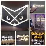 Najtaniej! Logo Lumion Ledon litery świetlne 3d led Neon  grafika
