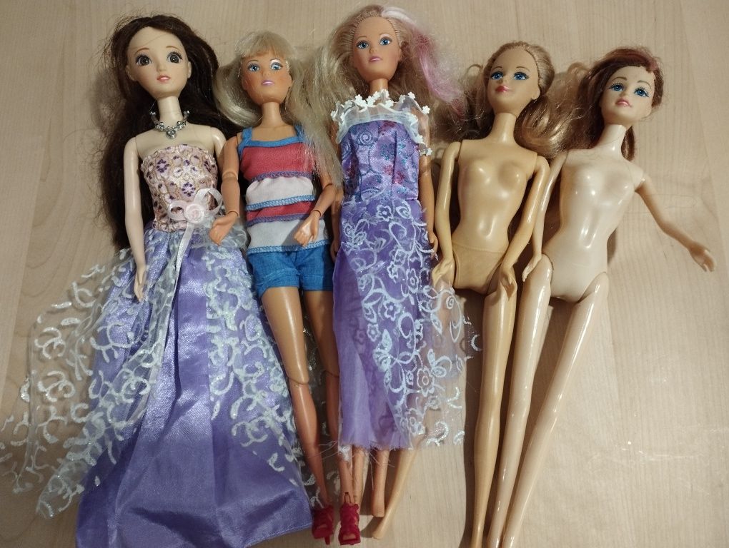 Lalki typu Barbie 5 szt