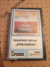 Tangerine Dream "Stratosfear" - kaseta mc - wyd. Spider