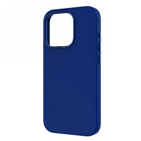 Etui Decoded Silikonowe z MagSafe do iPhone 15 Pro - Niebieskie