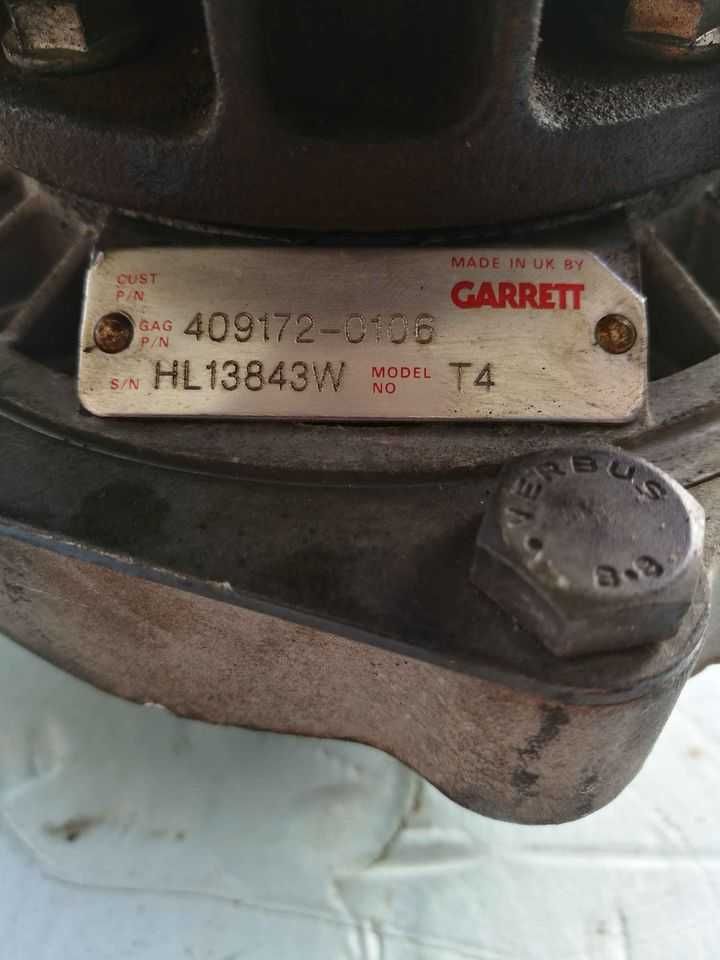 Turbo Garrett T4 motor Perkins