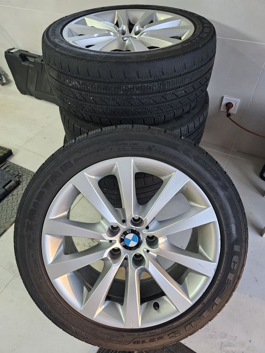 Felgi 18 opony 245/45 R18 bmw 5x120  2022 rok komplet zima