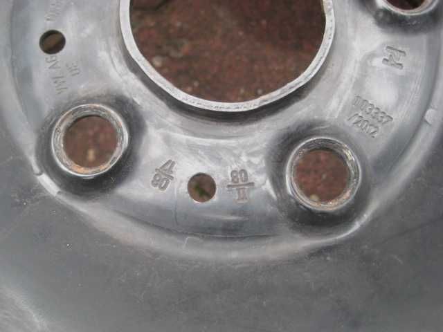 Felga 16 felgi  do VW Caddy Passat Passata Golf Golfa 5 dziur stalowe