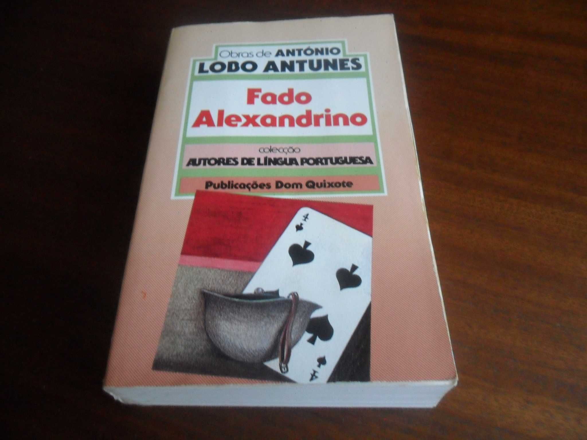 "Fado Alexandrino" de António Lobo Antunes - 1ª Edição de 1983