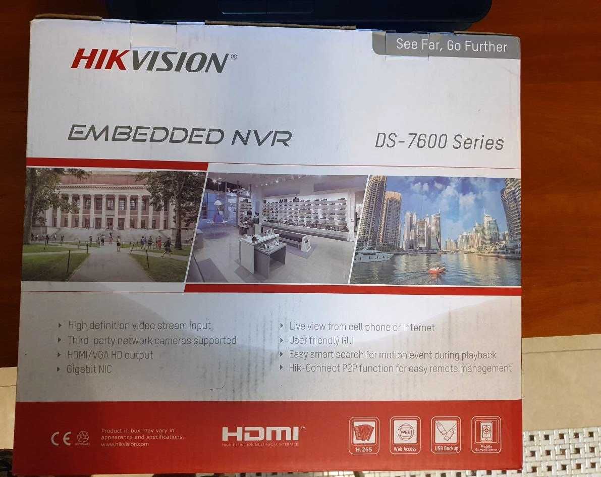 Відеореєстратор Hikvision DS-7608NI-K2