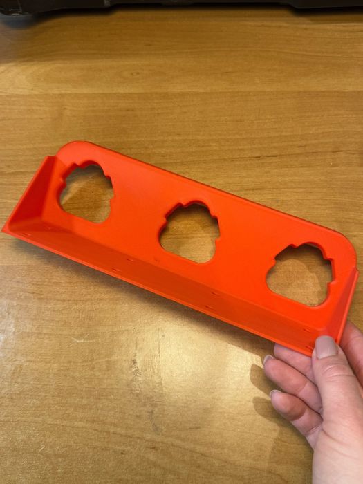 Uchwyt na 3 baterie akumulatory Milwaukee M12