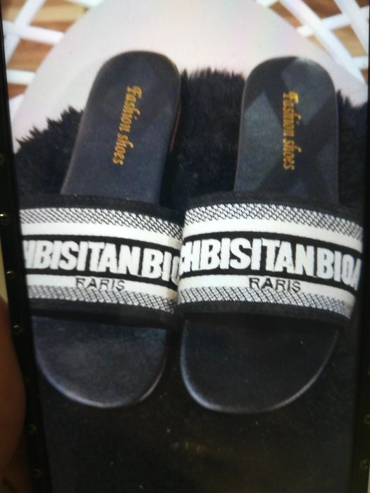 Klapki r 38 39 jak Christian dior