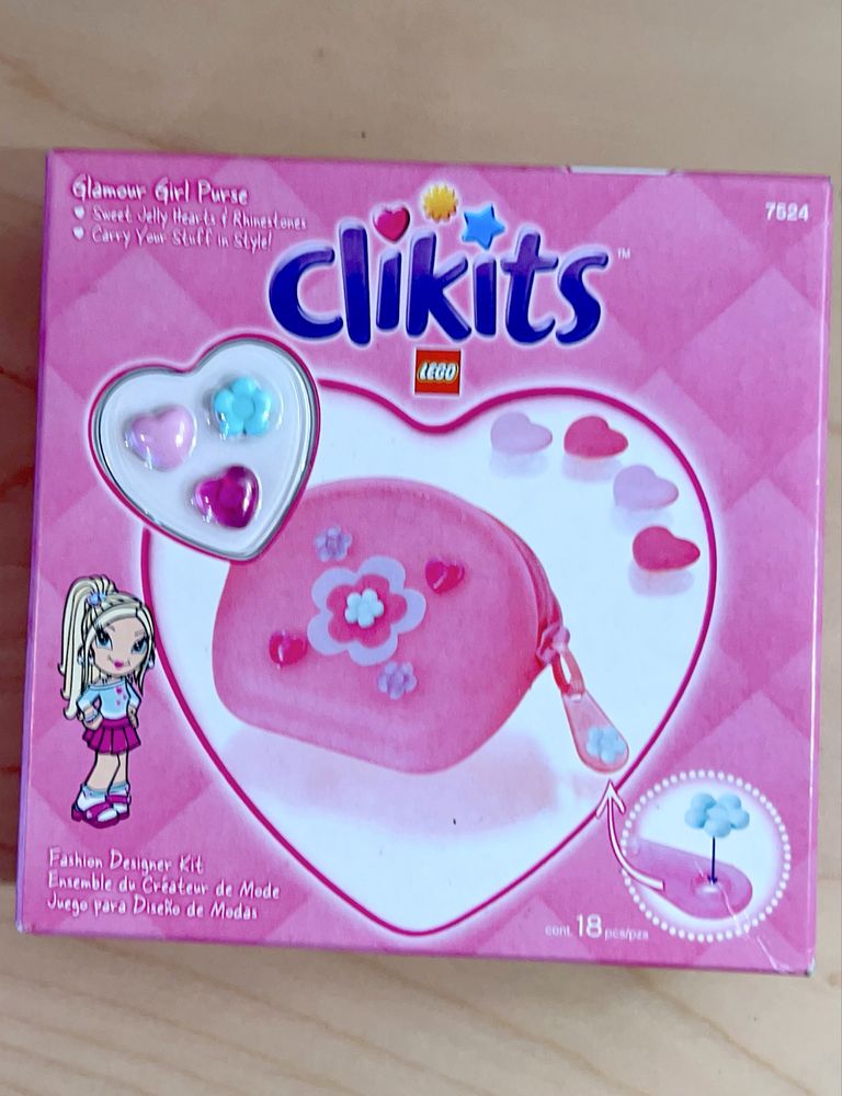 Carteira Clikits by LEGO – para meninas cheias de estilo!