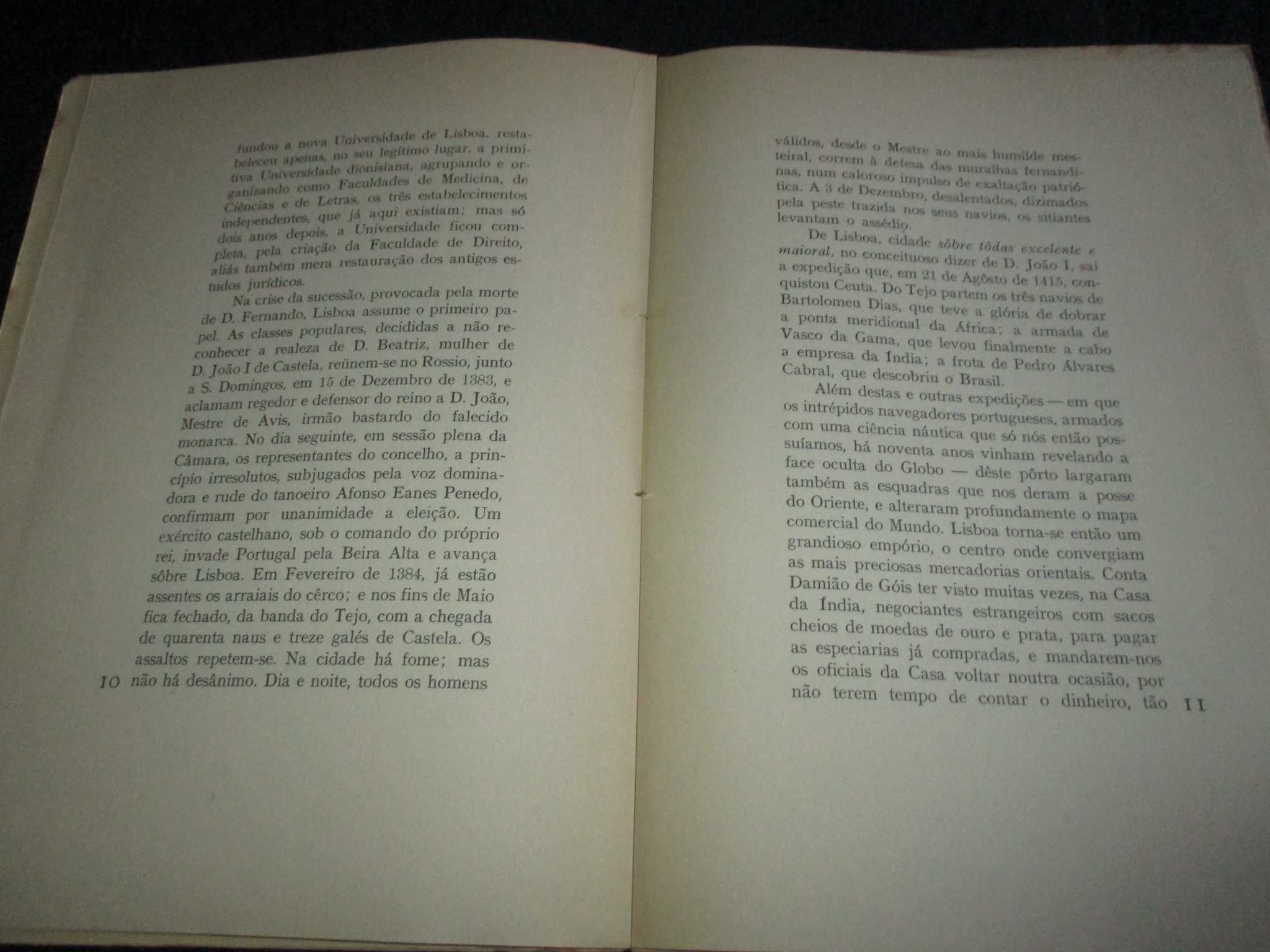 Livro Lisboa Através da História Portuguesa Queiroz Veloso