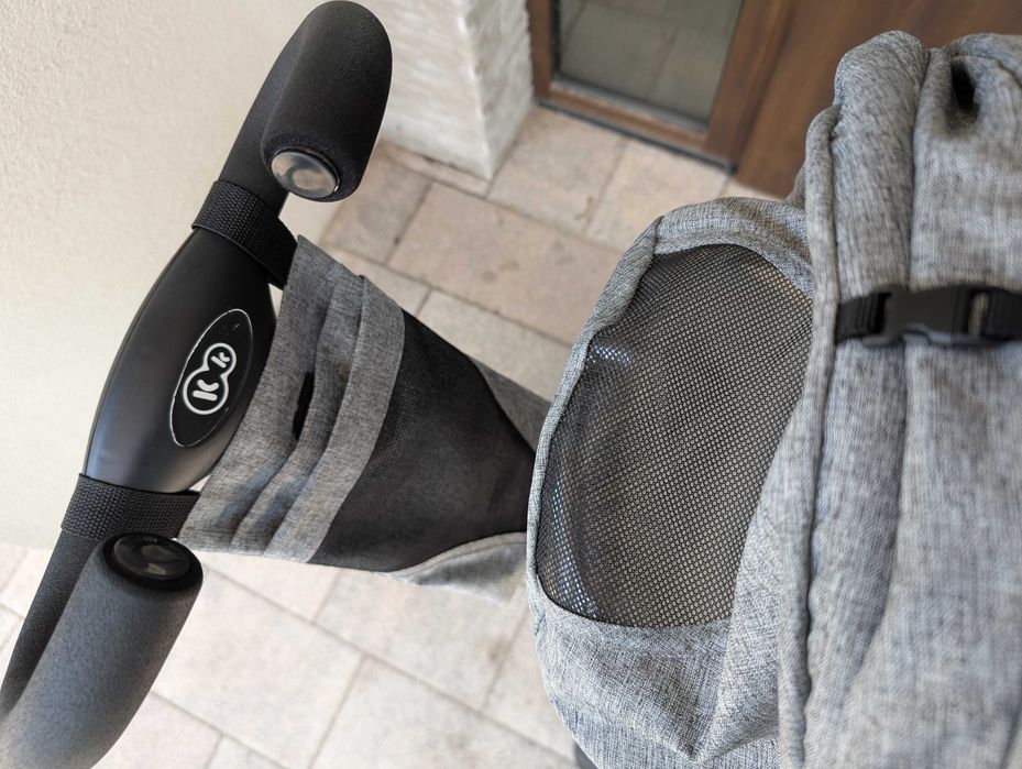 KINDERKRAFT Rowerek dziecięcy trójkołowy wózek spacerówka AVEO szary