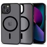 Etui matowe Magmat Magsafe Iphone 13 Mini Matte Black