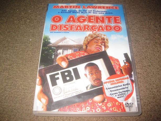 DVD "O Agente Disfarçado" com Martin Lawrence