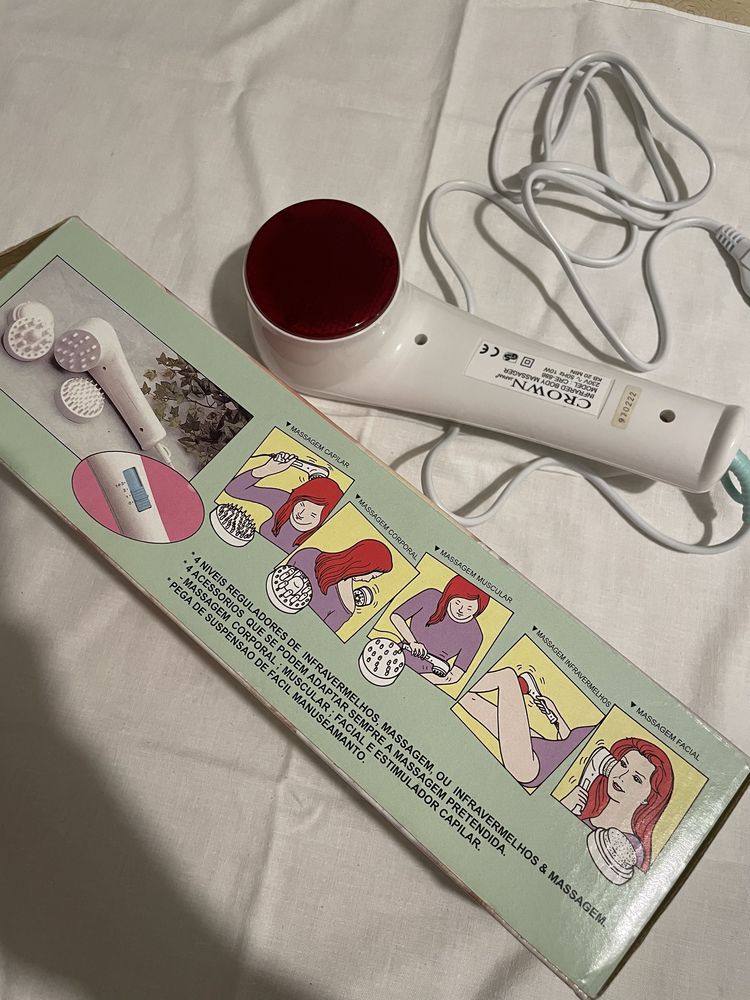 Máquina de massagens com infra-vermelhos
