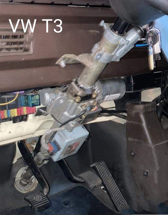Elektryczne wspomaganie Vw T3 - Kolumna, Mocowanie, Emulator