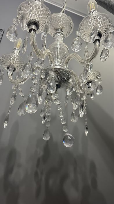 Lampa sufitowa „kryształowa”