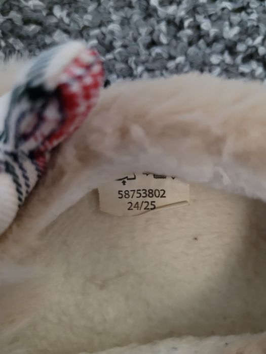 Kapcie reniferek Pepco rozmiar 24/25