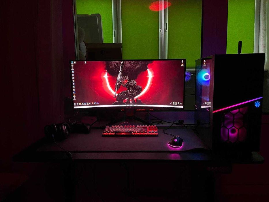 Ігровий комп'ютер з Монітором ( 4070 ti) (Ryzen 5 7600) (32 Gb озу)