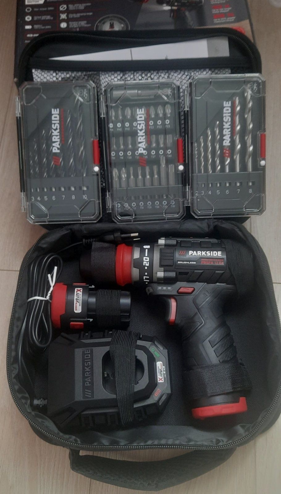 Шуруповерт PARKSIDE PBSPA 12 E4