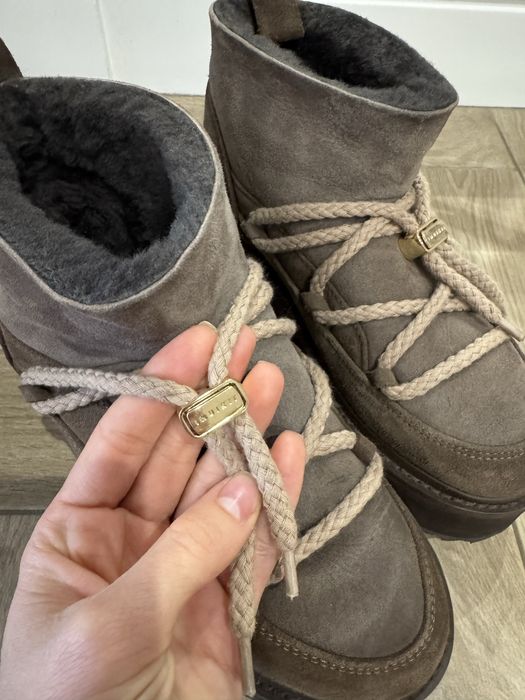 Замшеві чоботи Inuikii classic Low platform