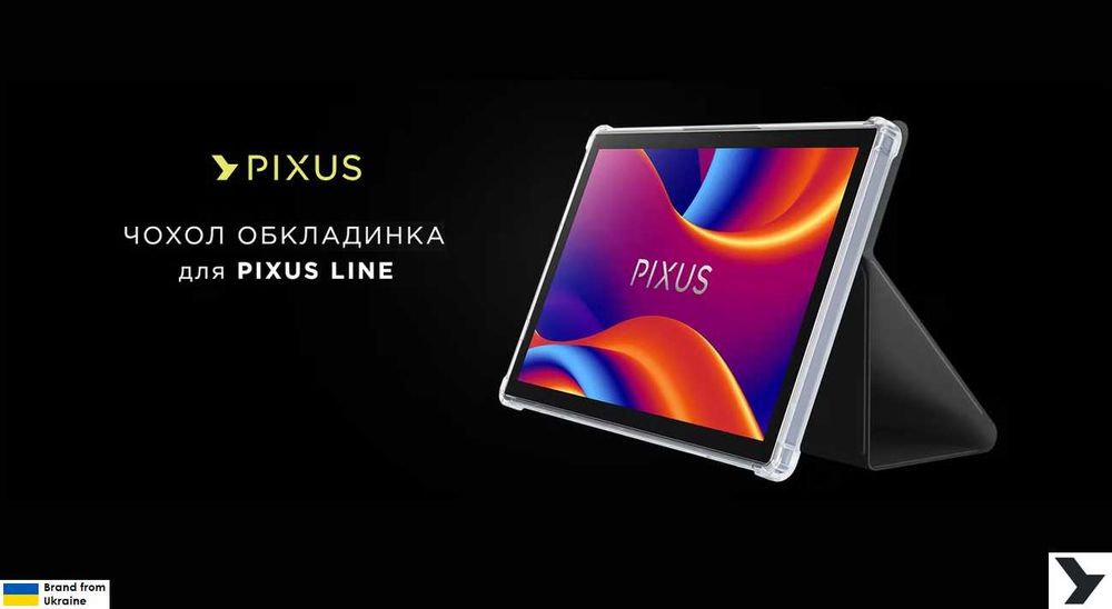 Оригінальний чохол обкладинка чорний для планшета Pixus Line 10.1"