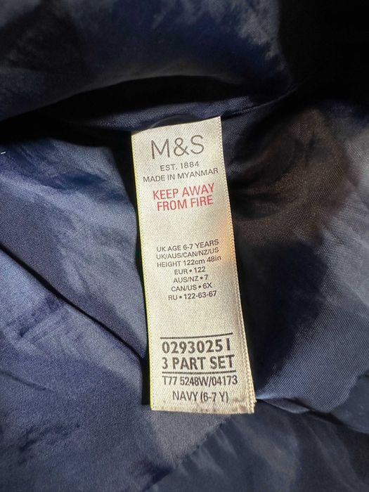 Куртка зимова на дівчинку 6-7р