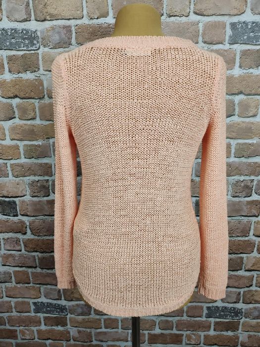 Only brzoskwiniowy luźny sweter damski rozm xs